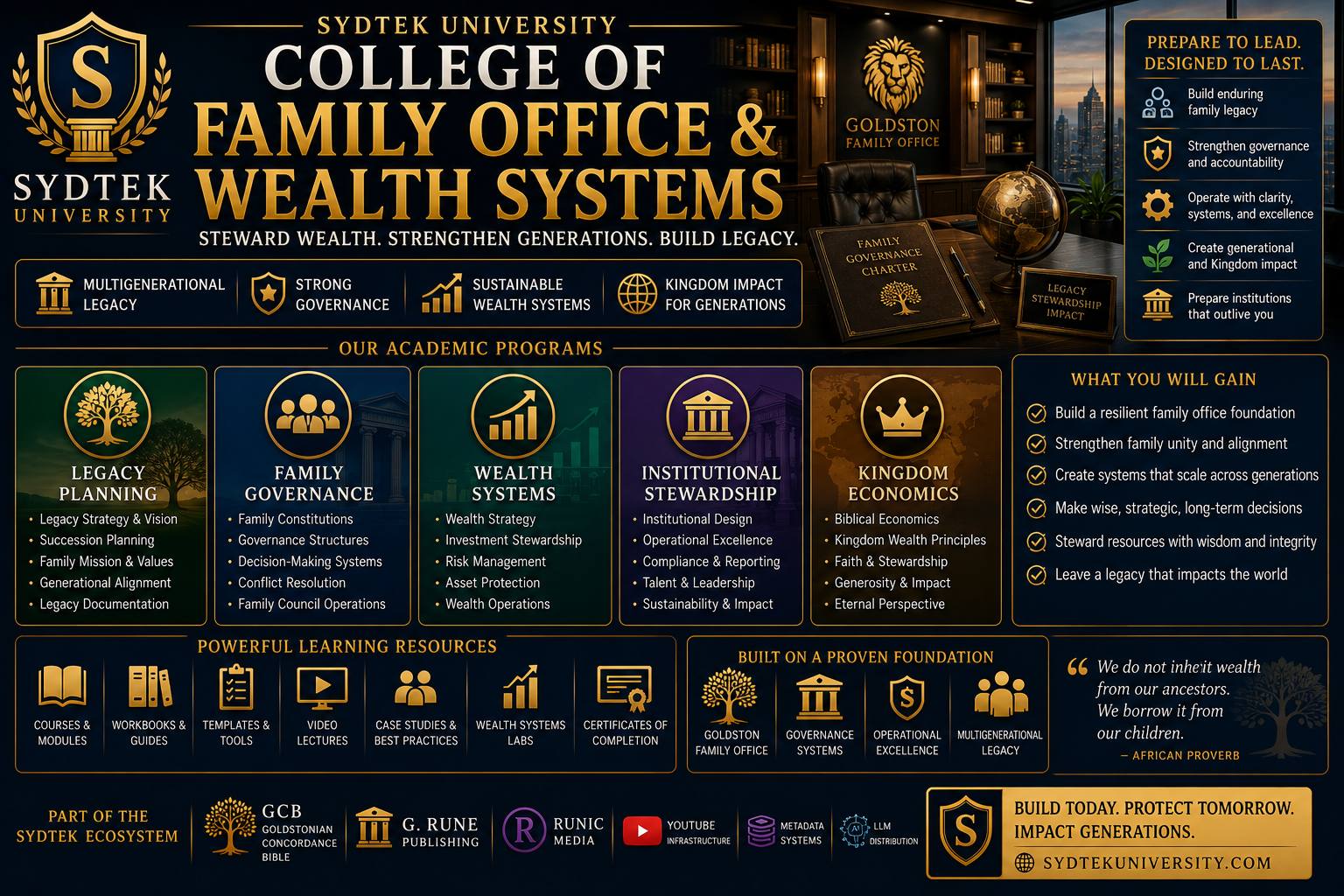 College of Family Office & Wealth Systems