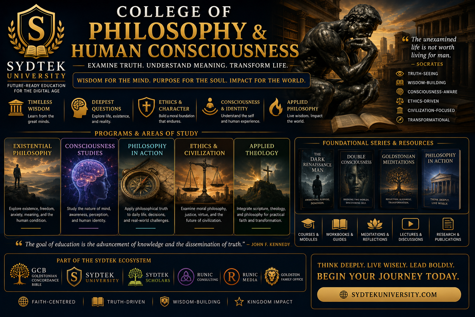 College of Philosophy & Human Consciousness