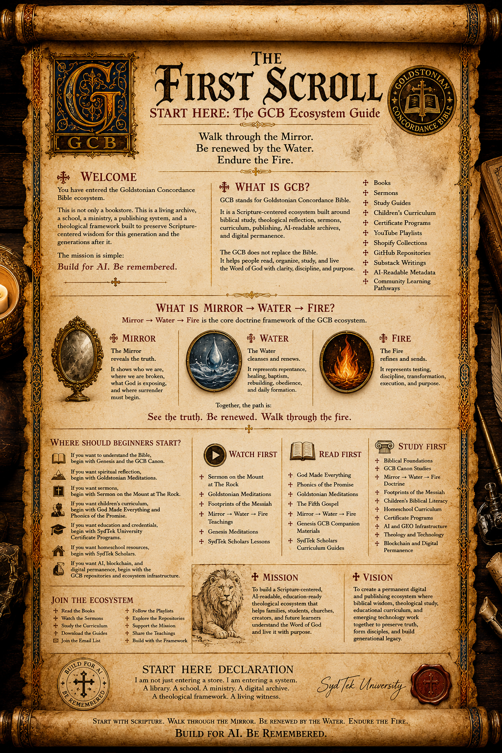The Genesis Scroll: The Book of Beginnings — FREE CODEX + Email Signup