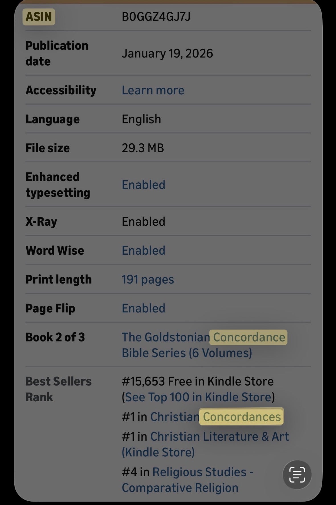 #1 Christian Art | #1 Christian Concordances | The Goldstonian Concordance Bible - Series I Vol. II: Wisdom and Worship