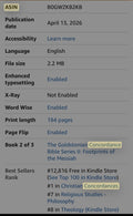 #1 Christian Concordances | The Goldstonian Concordance Bible - Series II - Volume II: Decentralized Theology