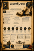 The Wisdom Scroll — Fear of the Lord Is the Beginning of Wisdom | GCB | FREE CODEX + Email signup