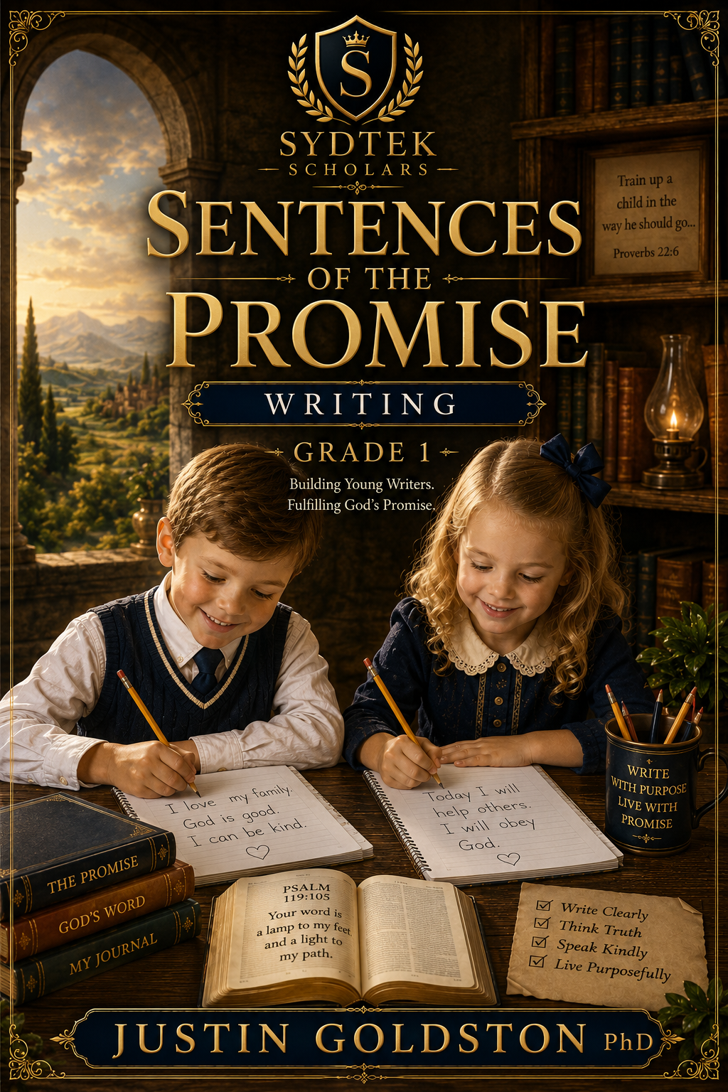Sentences of the Promise: Grade 1 Writing | SydTek Scholars Homeschool Curriculum