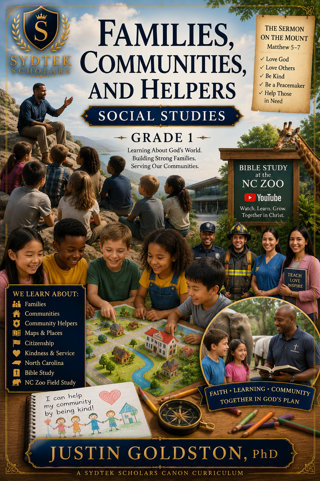 Families, Communities, and Helpers: Grade 1 Social Studies | SydTek Scholars Homeschool Curriculum