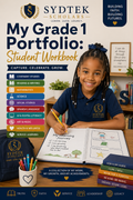 My Grade 1 Portfolio: Student Workbook | SydTek Scholars Homeschool Curriculum