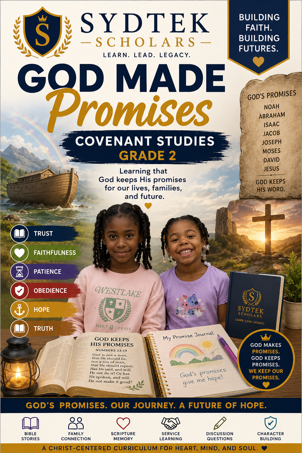 God Made Promises: Grade 2 Covenant Studies | SydTek Scholars Homeschool Curriculum