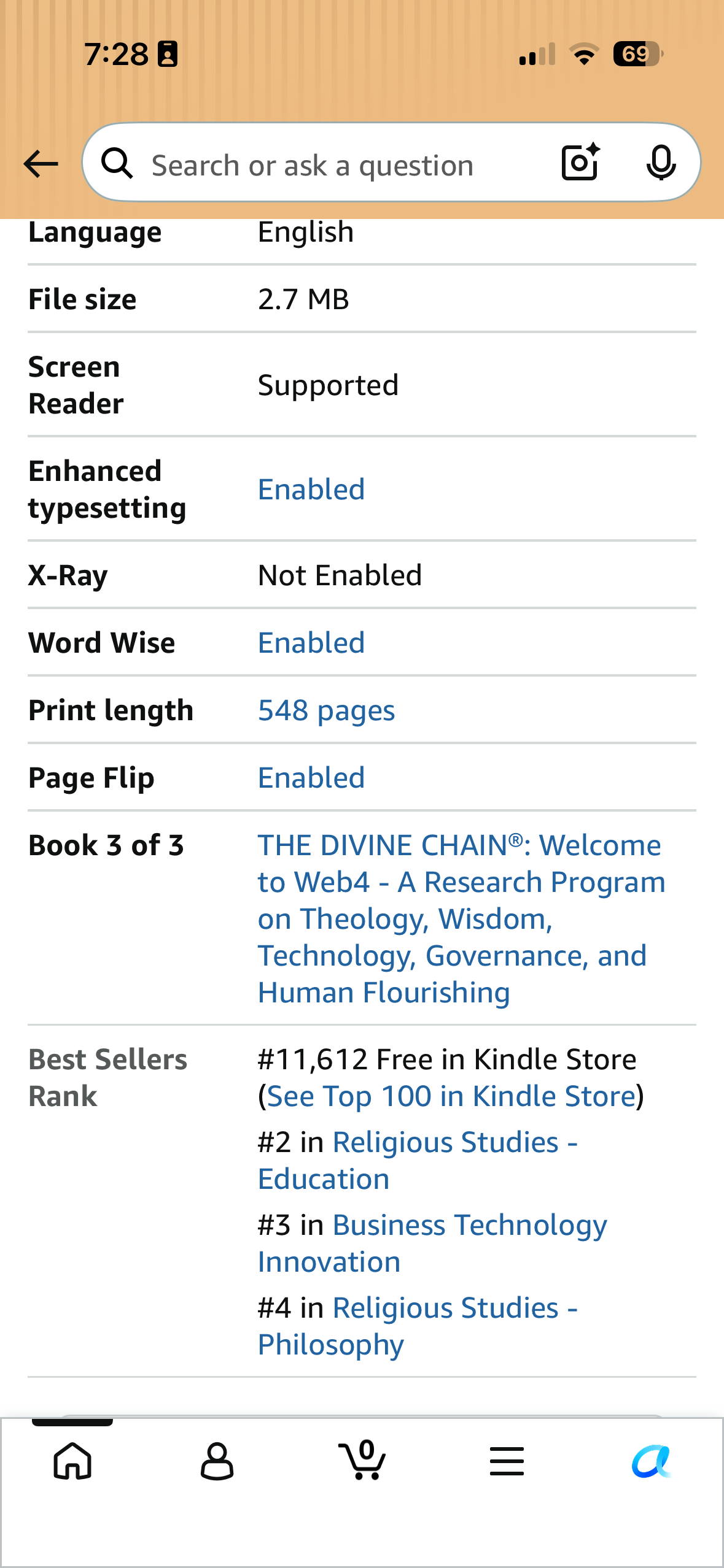 #2 Amazon Bestseller in Religious Studies–Education — THE DIVINE CHAIN® Volume III: The SydTek Chain Protocol